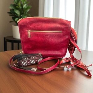 Crossbody Bag Women Vegan Leather Hobo-